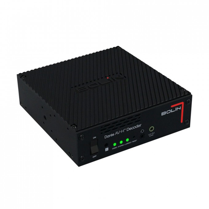 Декодер Dante AV-H; вход IP; выход 12G-SDI, HDMI 2.0, аудио, RS-422; 12 В, POE+ BOLIN EG40DH